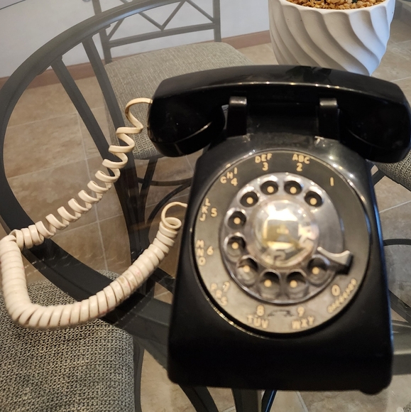 Vintage Stromberg Carlson Rotary Telephone Black Phone - Picture 11 of 11